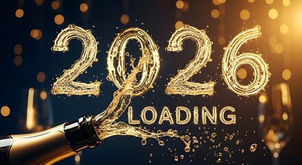 2026 Loading – Champagne Splash New Year Celebration 