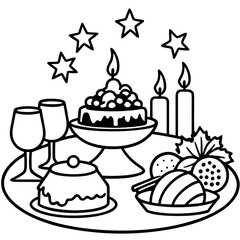 Festive Holiday Feast (