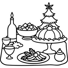 Festive Holiday Feast (