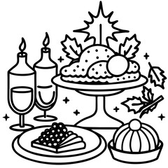 Festive Holiday Feast (