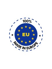 european union stamp, made in Europe 
