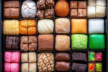 Close-Up View of Traditional Holiday Sweets Fresh from Oven