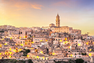Matera, Italy ancient hilltop town in the Basilicata 1472