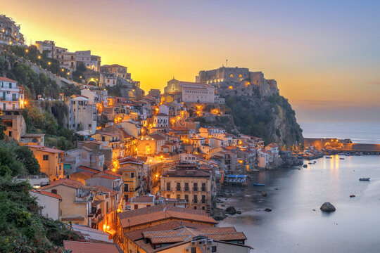 Scilla, Italy on the Mediterranean Se 1430