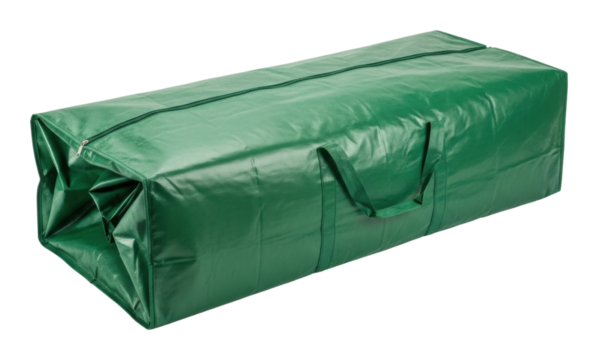 Storage solutions green bag for equipment home functional design isolated on transparent background
