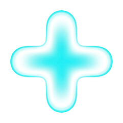 Obraz premium Healing light effects for wellness digital abstract isolated on transparent background