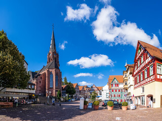 Obraz premium Altstadt, Calw, Schwarzwald, Deutschland 