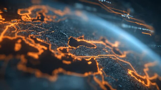 City Lights Illuminate Earth From Space