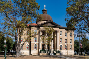 Hays County Courthouse in San Marcos, Texas © mansfieldphoto.com