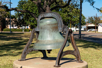 Old Bell - Milam County Courthouse in Cameron, Texas