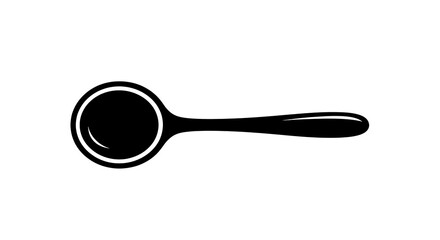 Spoon illustration simple design isolated