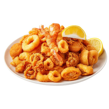 Jalea crispy mixed fried seafood