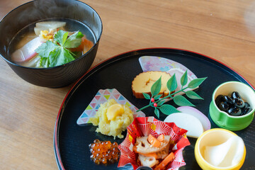 Japanese New Year meal

