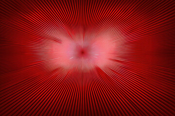 Vibrant radial red lines abstract background
