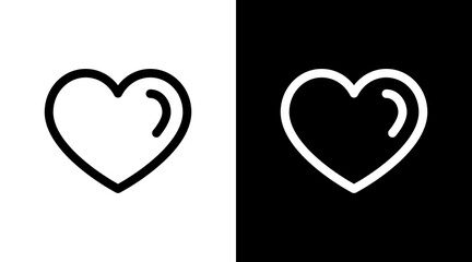 Heart With Icon Set Design