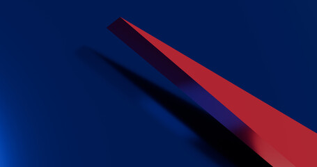 abstract 3d red and blue background