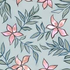 seamless floral background