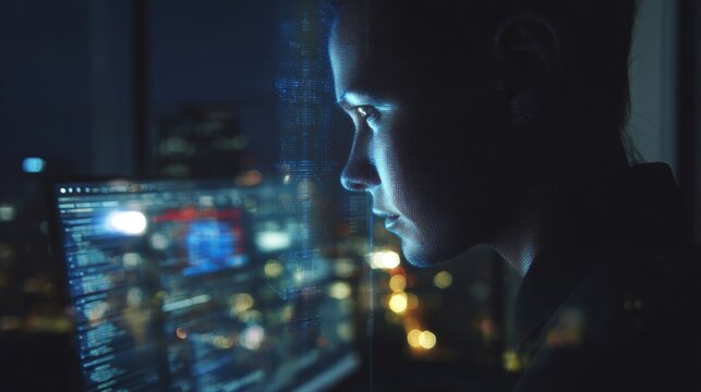 Visualizing blockchain data: high-tech nights in the coding worl