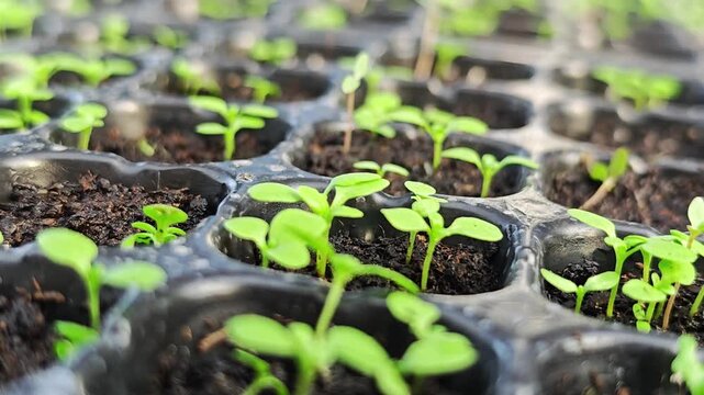 Vegetable seedlings