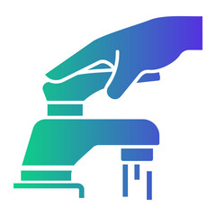 personal hygiene Gradient icon