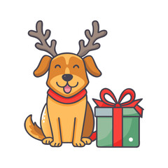 cute animal for Christmas