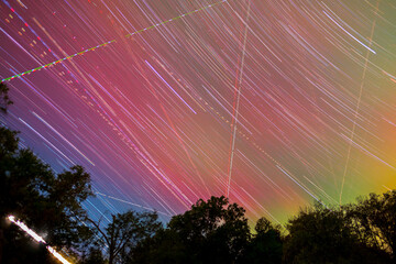 Aurora Borealis Over Virginia