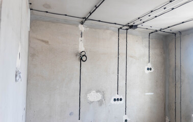 Being renovated house.