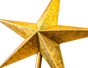 Firefly_Realistic soccer ball on a grassy field - Firefly_Shiny gold star with a textured surfac