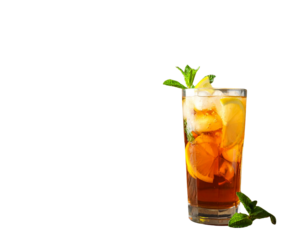Firefly_Realistic soccer ball on a grassy field - Firefly_Refreshing iced tea in a tall glass with ice cubes  
