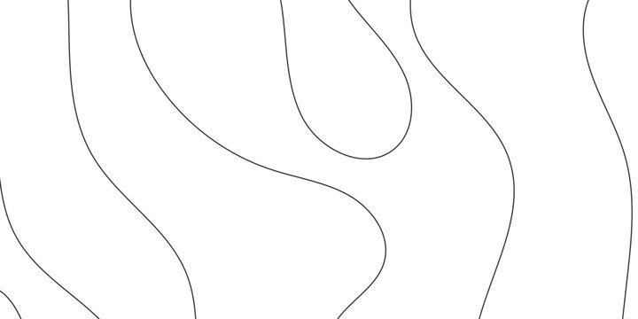 Abstract white background with flowing black lines creating a minimalist, organic pattern that evokes a sense of calm and modern simplicity with fluid shapes