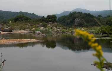Fototapeta premium Río Yuspe, Cordoba, Argentina