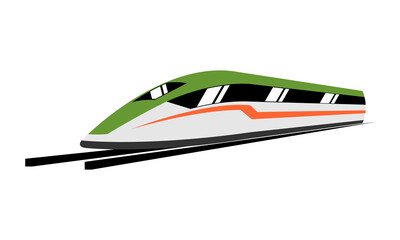 Express train illustration design vector