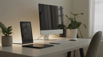 Dramatic shot of a surfer riding a large wave in the ocean at sunset