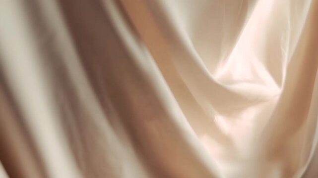 beige silk curtain background
