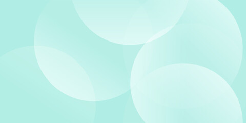 Minimalist banner background. Green and blue gradations.Circle geometric background. Simple design. Vector. EPS 10
