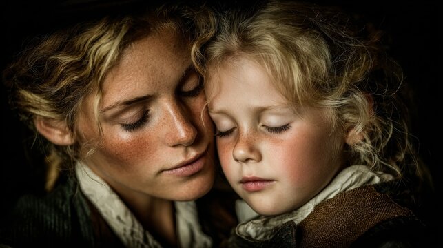 Soft light of love: cherishing the precious moments of motherhoo