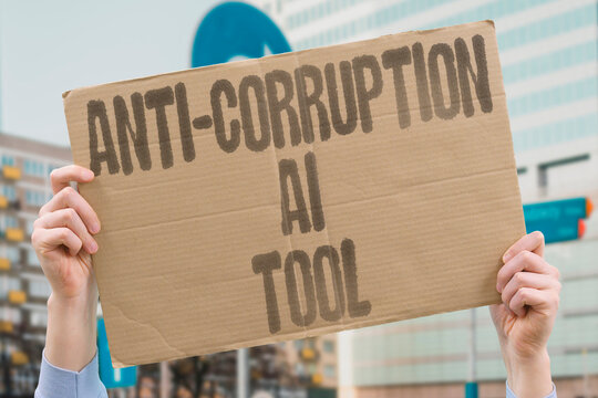 "Anti-Corruption AI Tool" AI deploys anti-corruption tools in governance. ANTI-CORRUPTION. AI. TOOL. AI. DEploys.