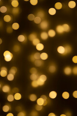 크리스마스 불빛 보케