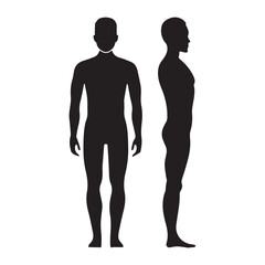 Male Body Silhouette © Noni