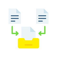 Document Repository flat icon