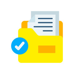 Document Storage flat icon