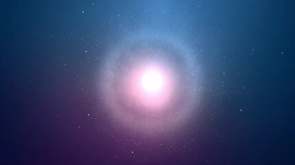 Stellar Glow, Cosmic Beauty, Vibrant Nebula