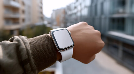 Smartwatch Technology, Digital Wearable, Modern Timepiece