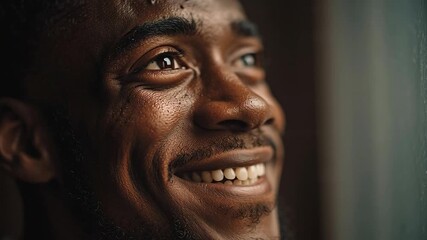 Sweaty Man with Eyes Closed Finding Relief and Satisfaction After Workout Closeup - Powered by Adobe