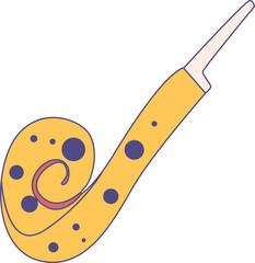 Party Blower Illustration