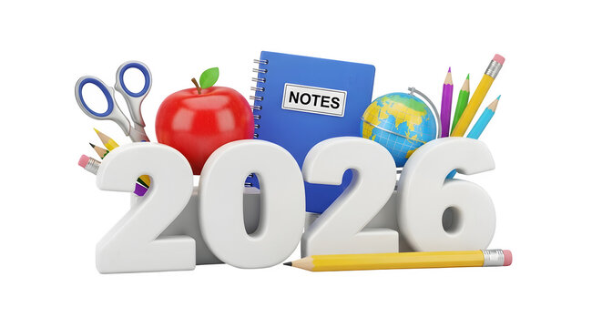 School supplies and 3d year 2026 for education and learning