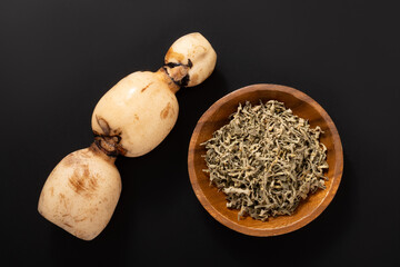 レンコン茶　茶葉