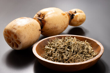 レンコン茶　茶葉