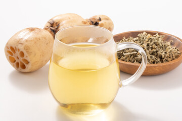 レンコン茶　茶葉