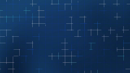 Dark blue glowing grid line abstract background for futuristic technology design